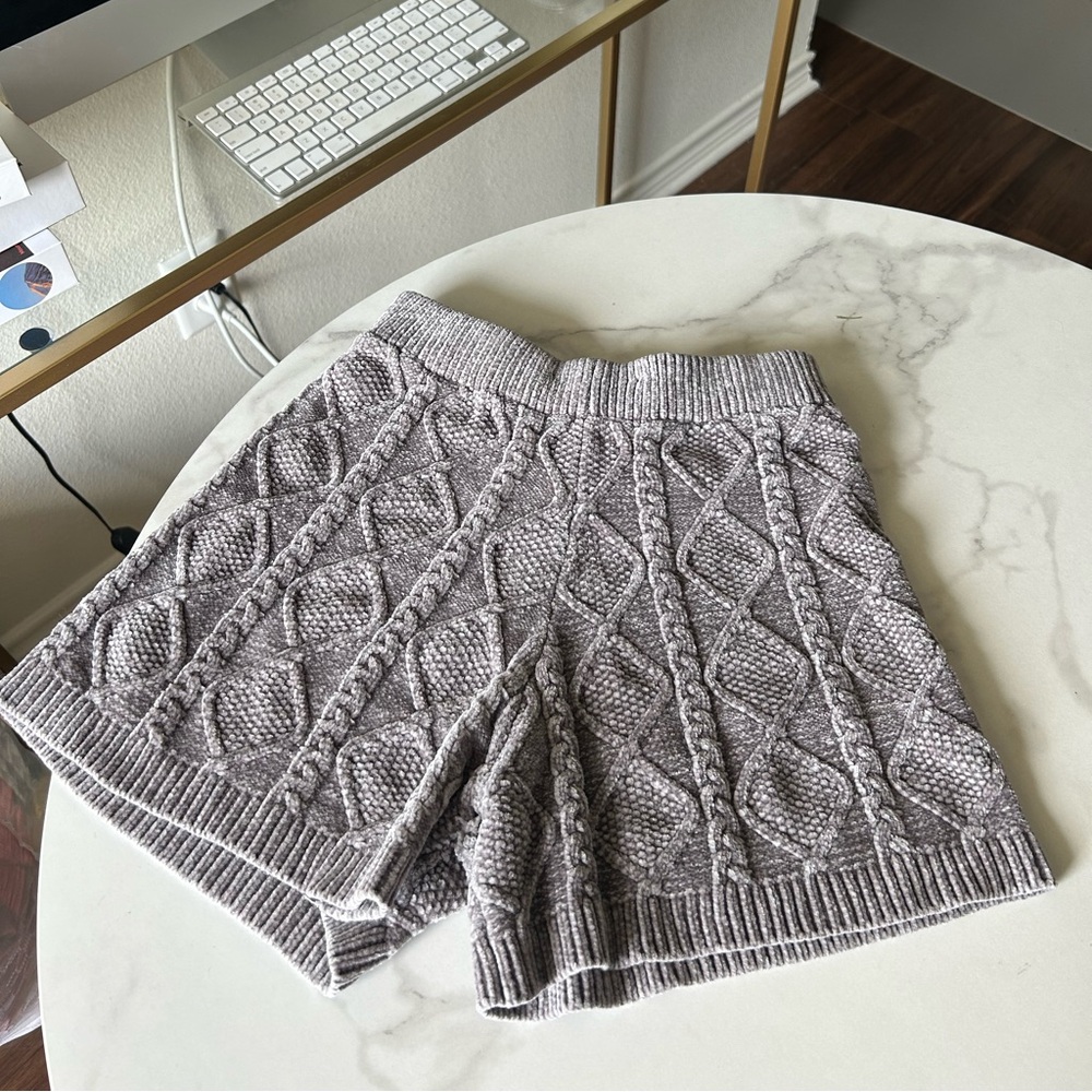 sweater shorts